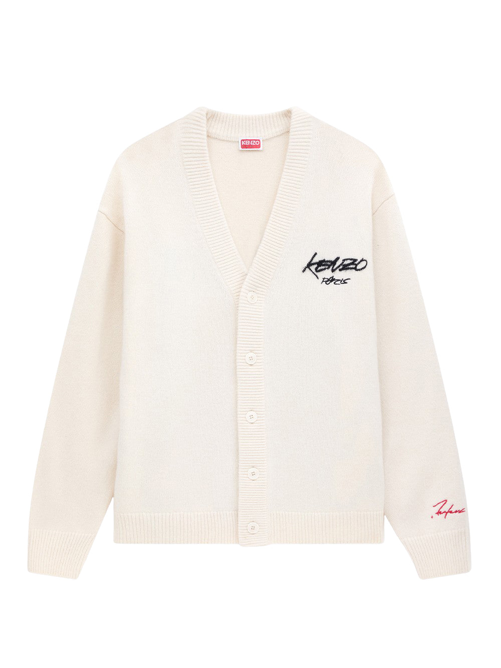 Kenzo Futura Cardigan Off White