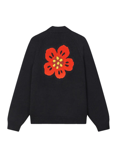 Boke Flower Cardigan Black