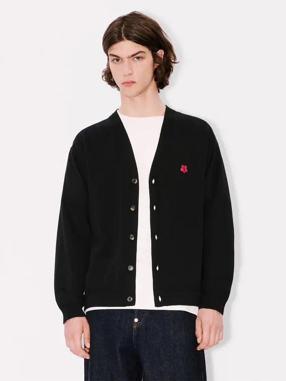 Rws Kenzo Boke Flower Cardigan  Black