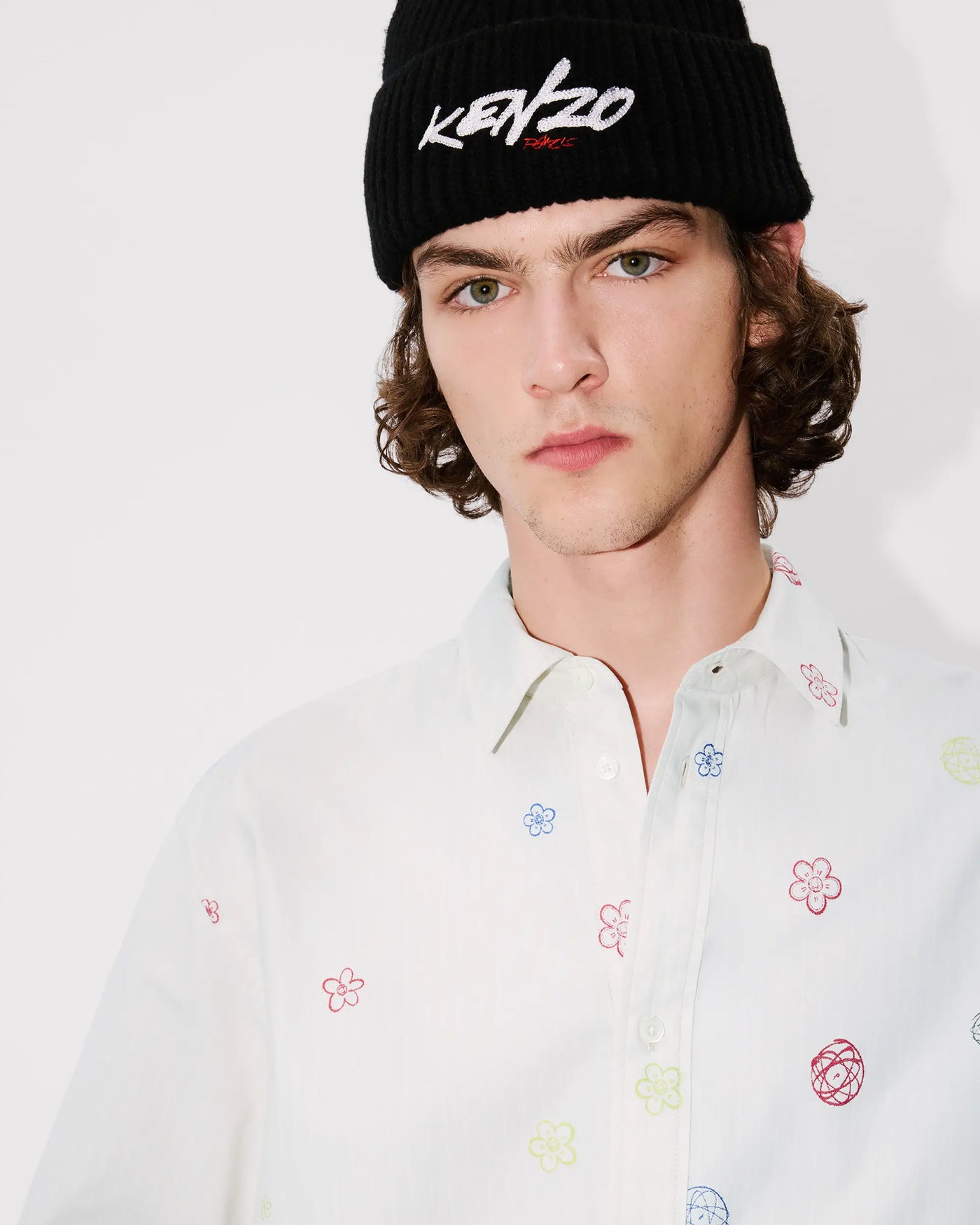 Kenzo Futura Short Sleeve Shirt Cream