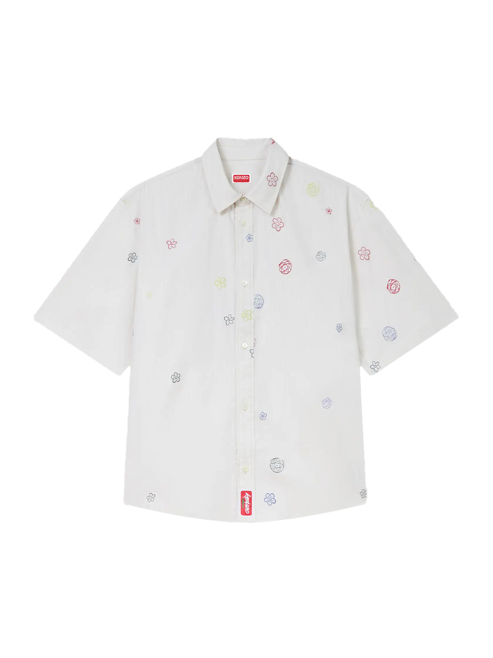 Kenzo Futura Short Sleeve Shirt Cream