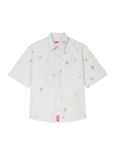 Kenzo Futura Short Sleeve Shirt Cream
