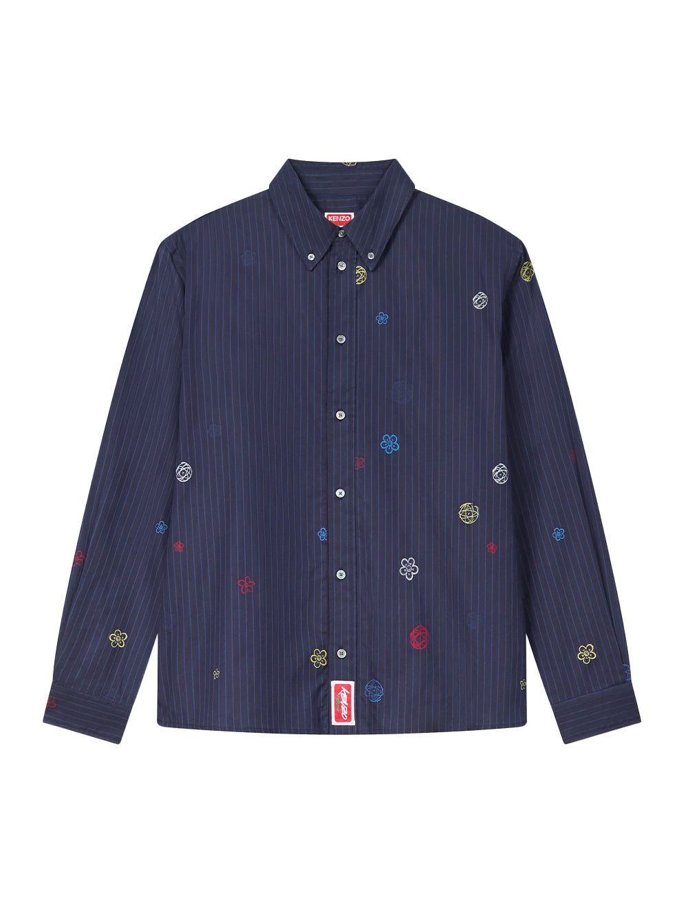 Kenzo Futura Casual Shirt Blue Black