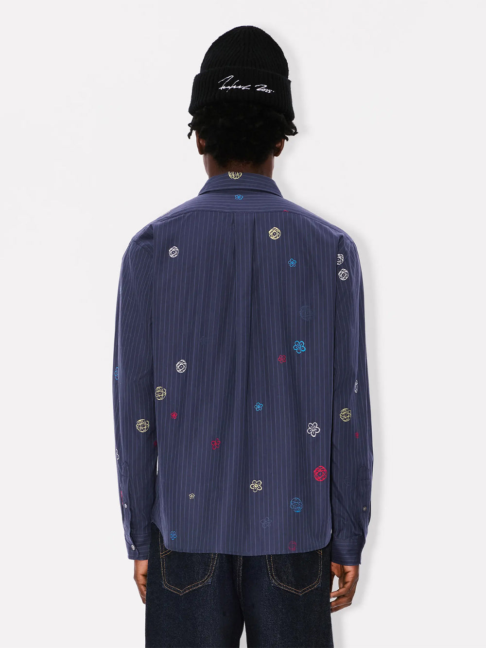 Kenzo Futura Casual Shirt Blue Black