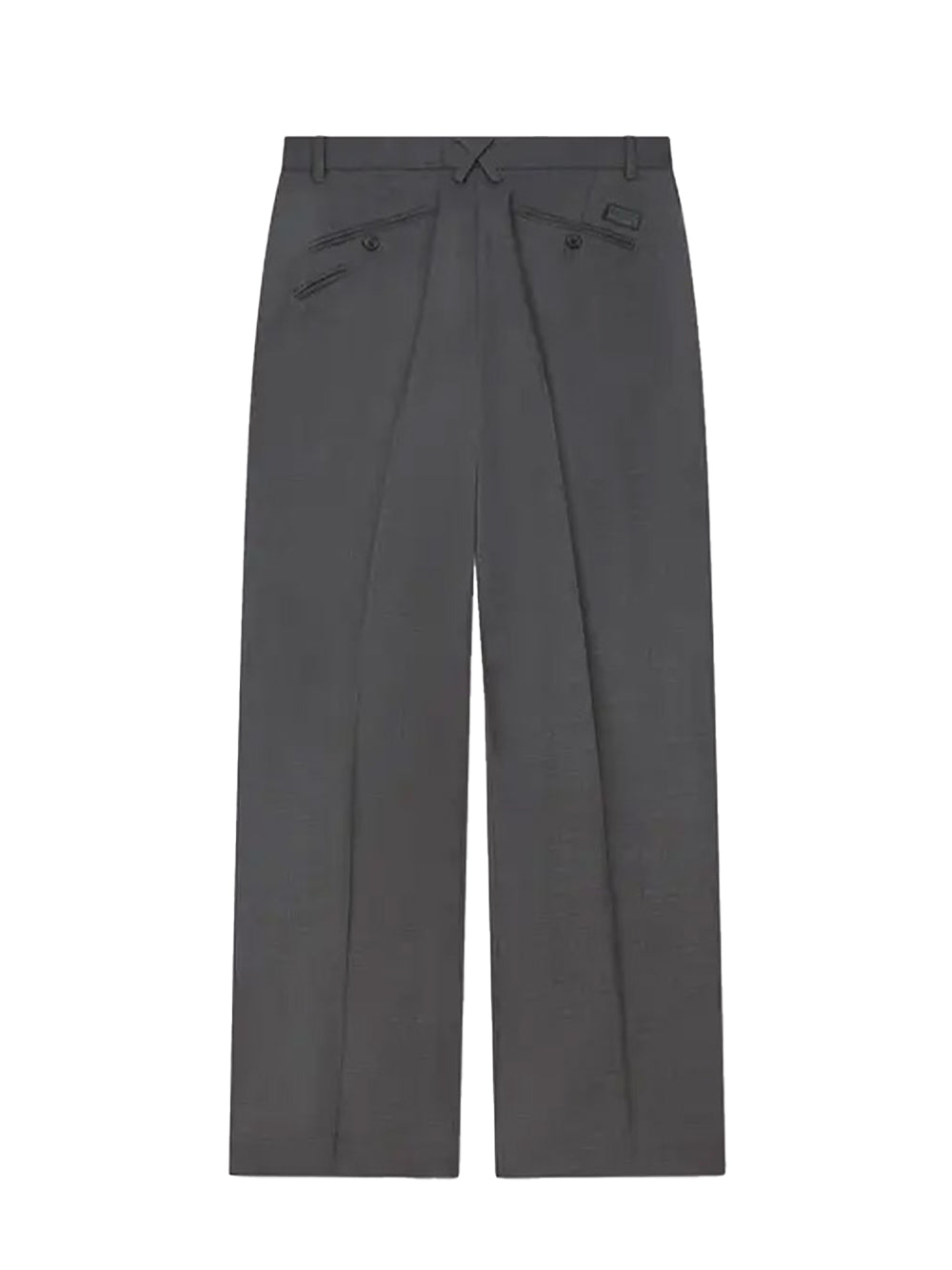 Kenzo Weave Straight Tailored Pant  Taupe