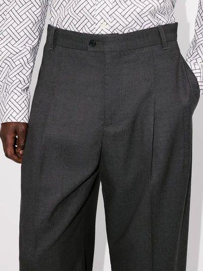 Kenzo Weave Straight Tailored Pant  Taupe