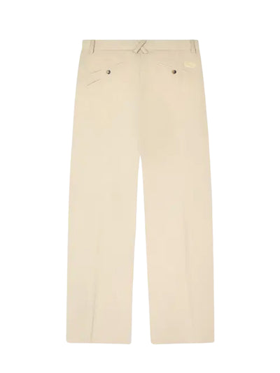 Straight Tailored Pant  Beige