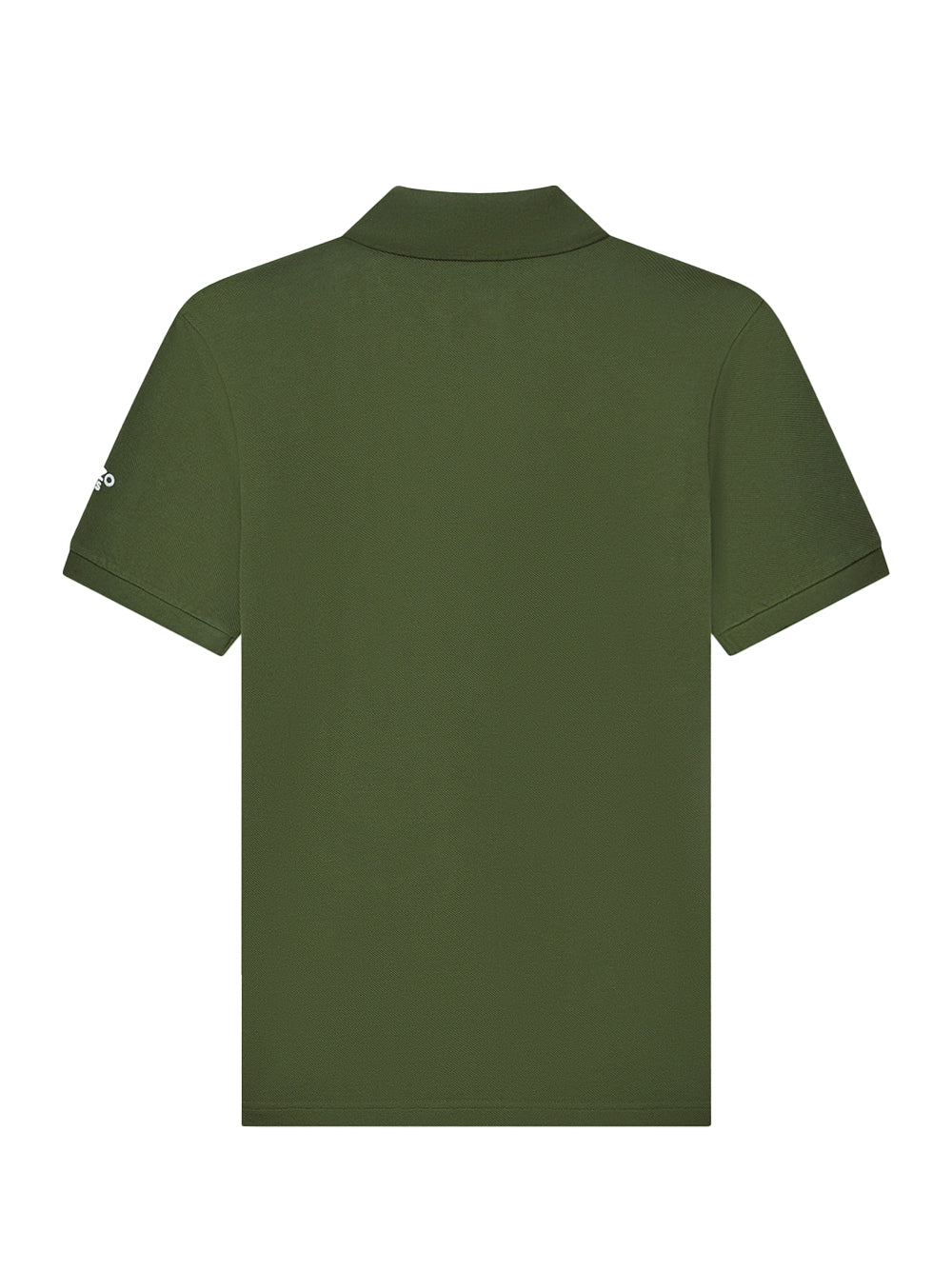Gots Kenzo Elephant Logo Embroidered Slim Polo Olive
