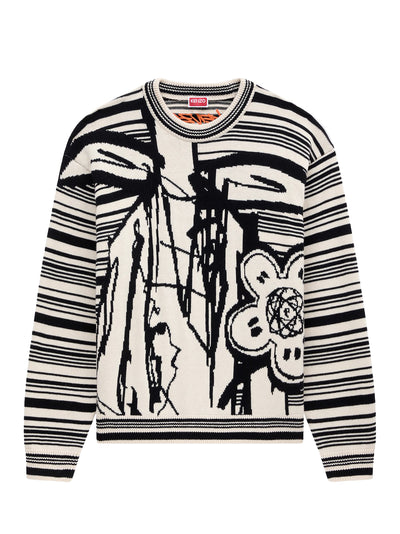 Kenzo Futura Jumper Off White