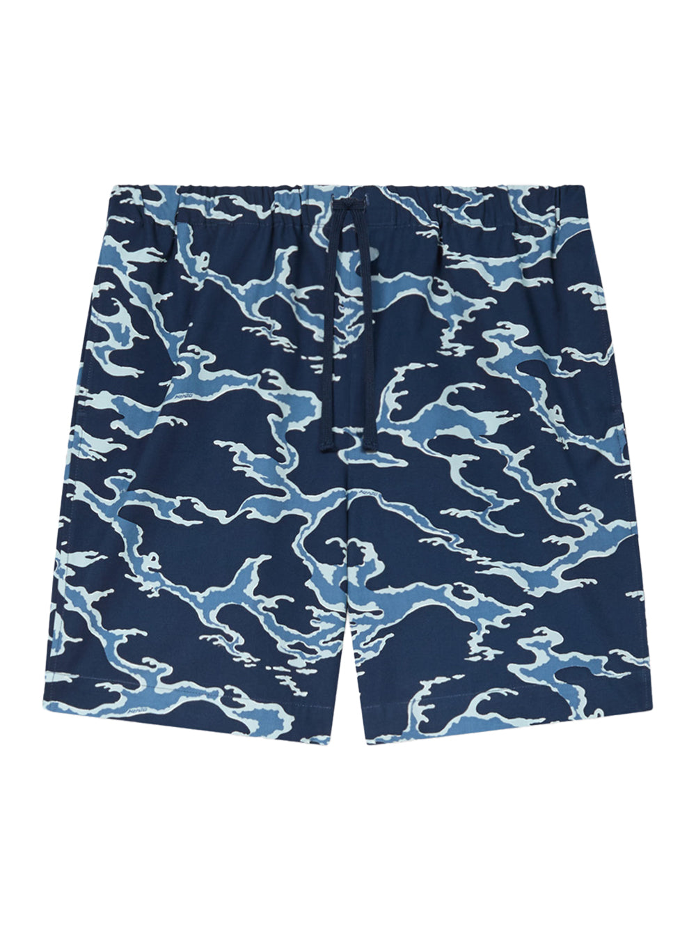 Kenzo Ocean Camo Elasticated Short Midnight Blue