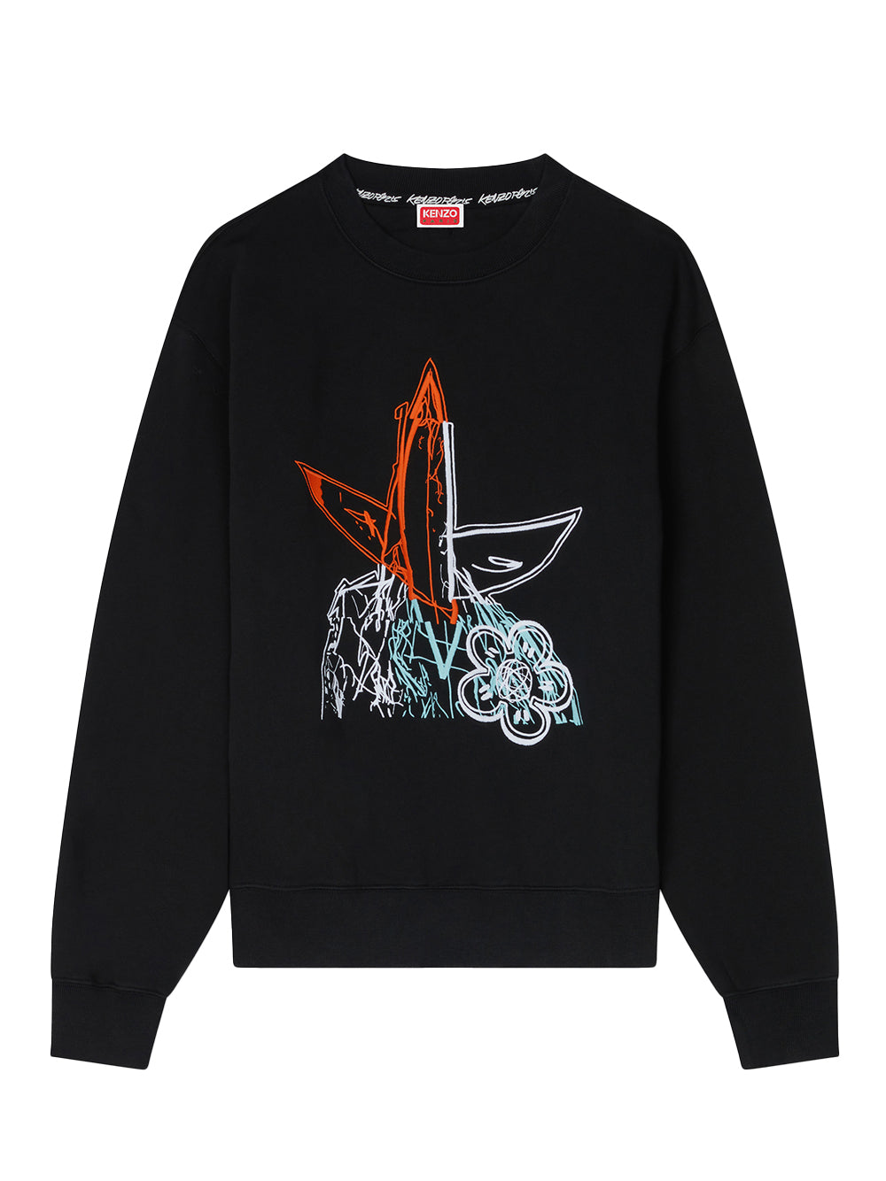 Kenzo Futura Embroidered Class Black