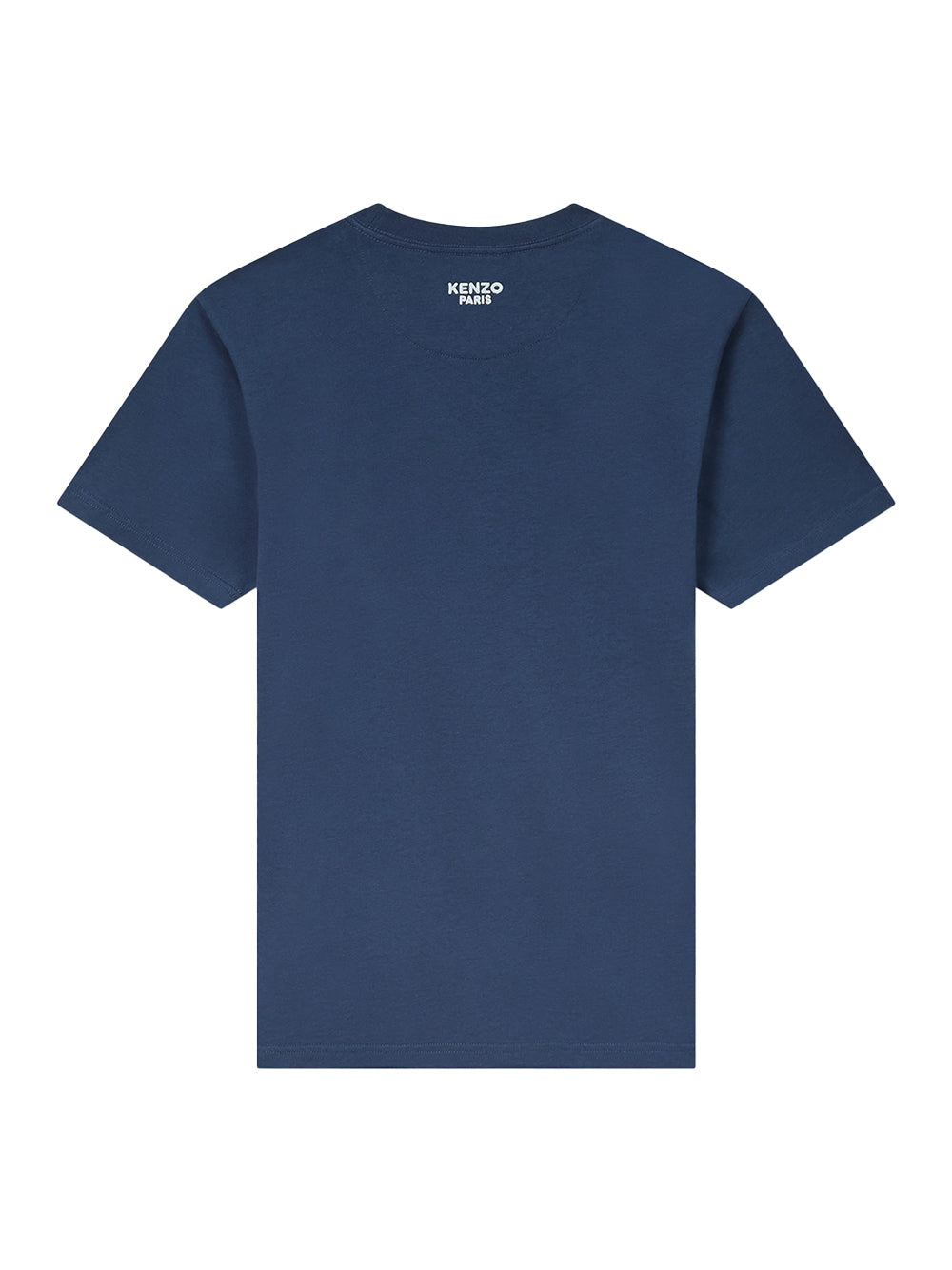 Gots Kenzo Elephant Logo Embroidered Slim T-Shirt Midnight Blue