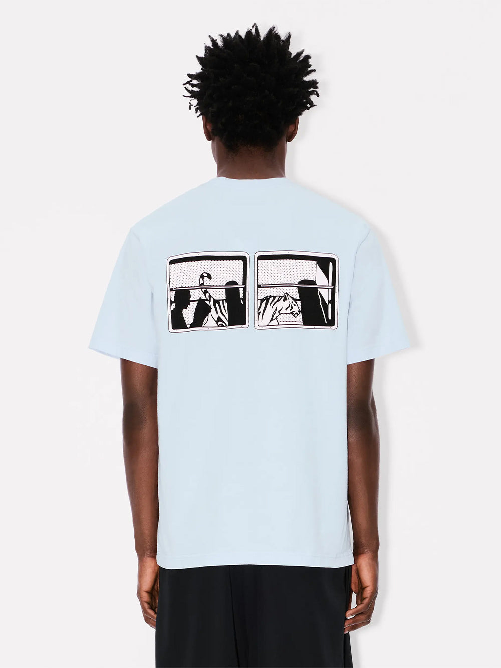 Gots Kenzo City Classic T-Shirt Light Blue