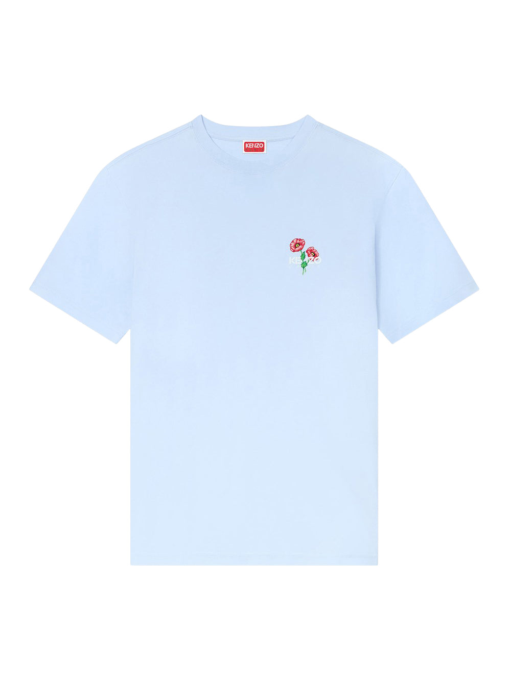 Gots Kenzo Archive Bouquet Embroidered Classic Tsh Glacier