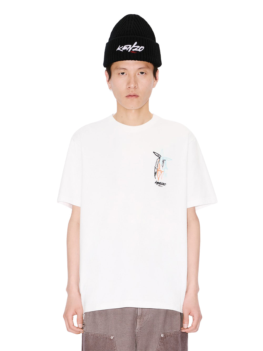 Kenzo Futura Embroidered Class Off White