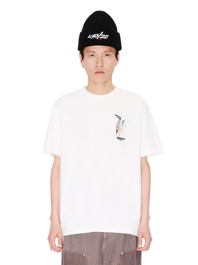 Kenzo Futura Embroidered Class Off White