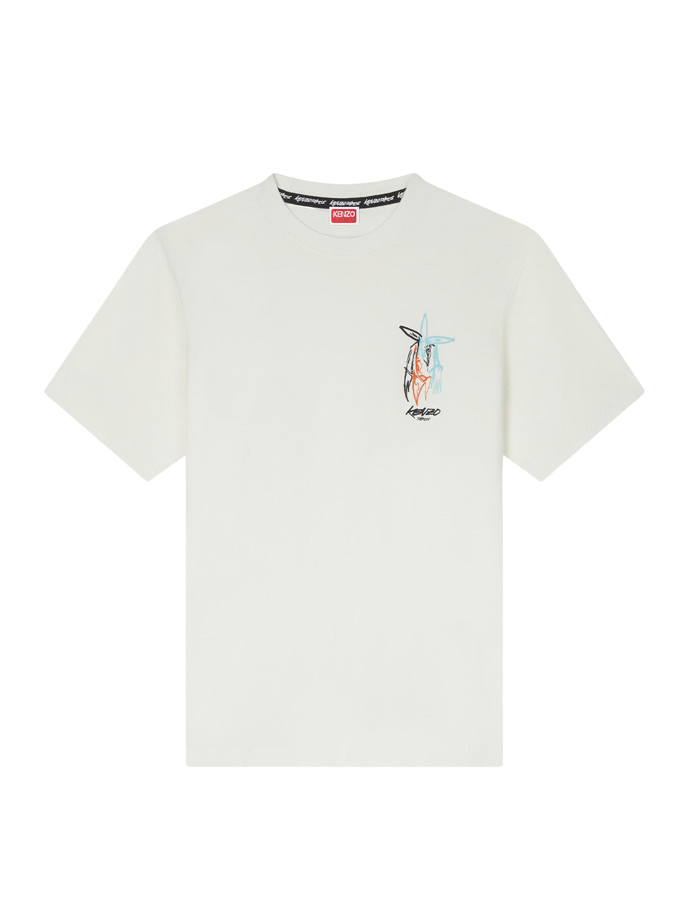 Kenzo Futura Embroidered Class Off White