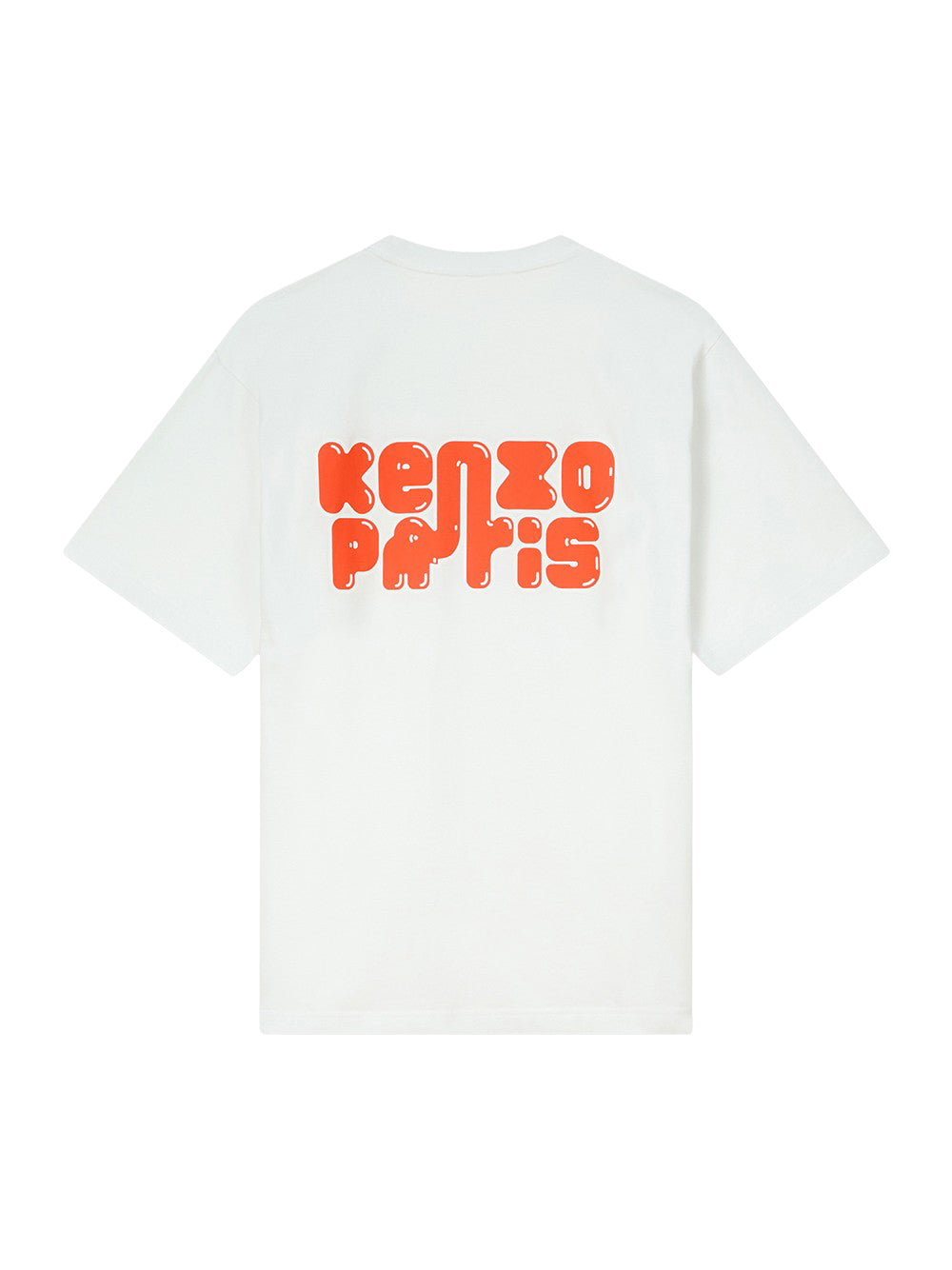 Gots Kenzo Elephant Logo Oversize T-Shirt Off White