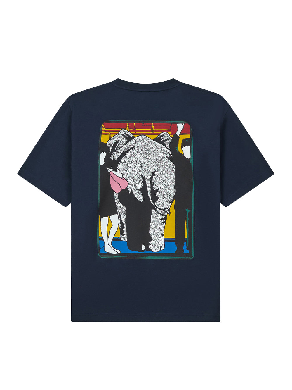 Kenzo City Oversize T-Shirt Blue Black