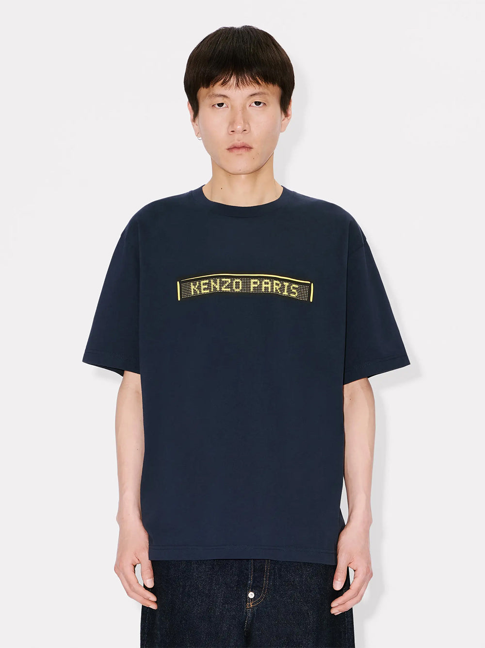 Kenzo City Oversize T-Shirt Blue Black