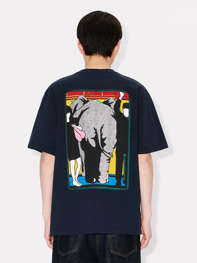 Kenzo City Oversize T-Shirt Blue Black