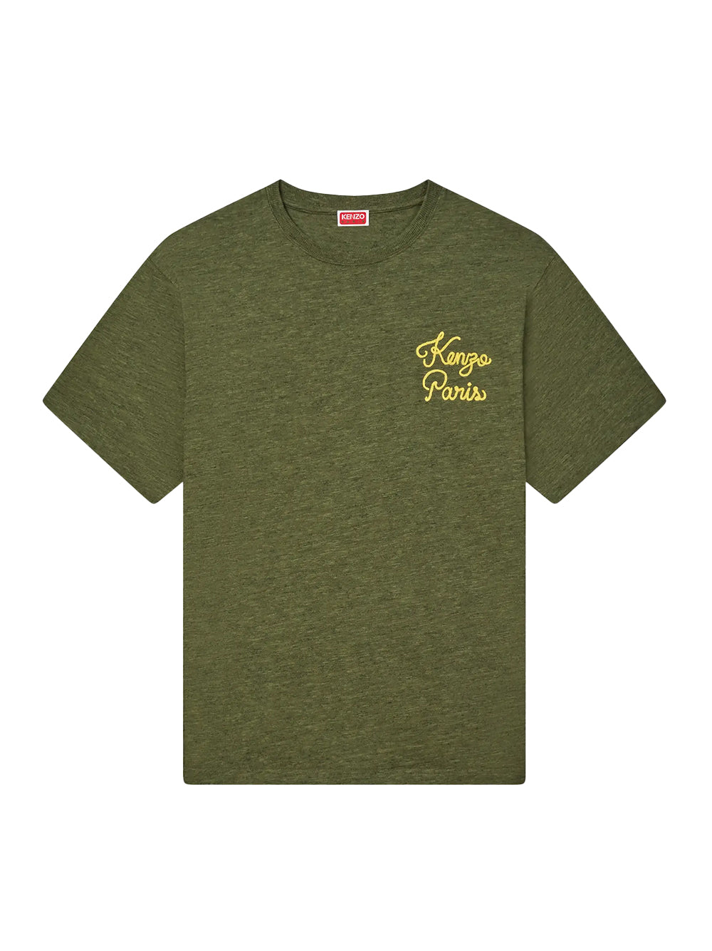 Kenzo Paris Chainstitch Embroi Khaki