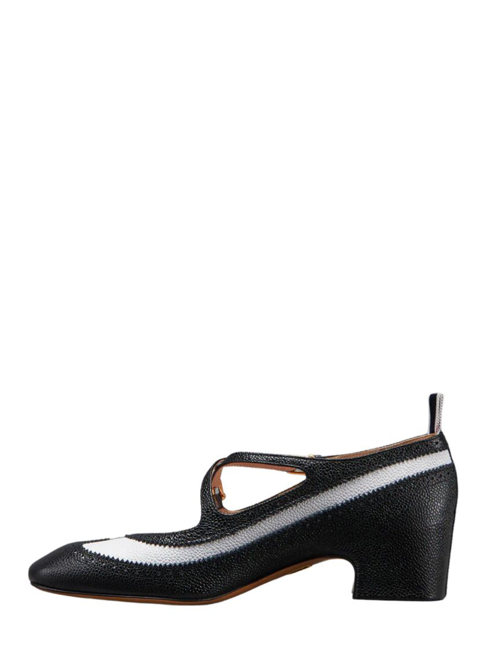 Womens Formal Heel Black/White