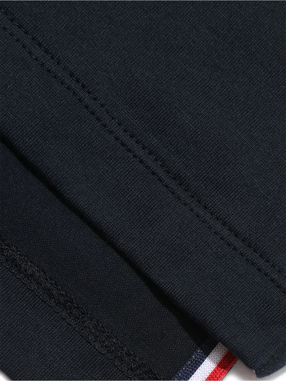 Jersey Relaxed Side Slit Tee (Navy)