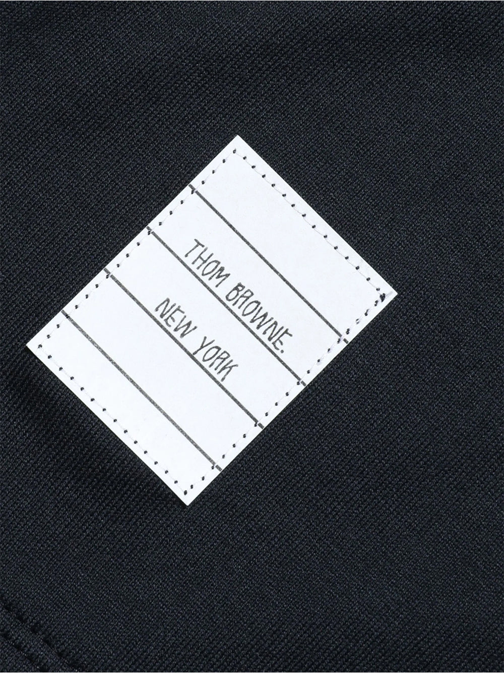 Jersey Relaxed Side Slit Tee (Navy)
