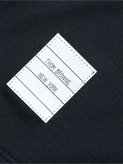 Jersey Relaxed Side Slit Tee (Navy)