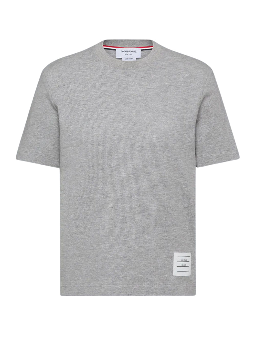 Classic Pique 4-Bar Tee Light Grey
