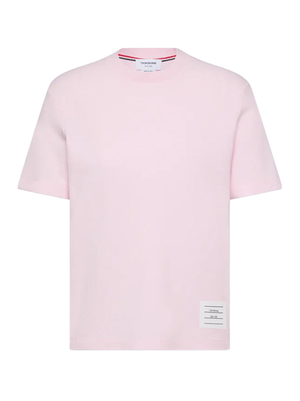 Classic Pique 4-Bar Tee Light Pink