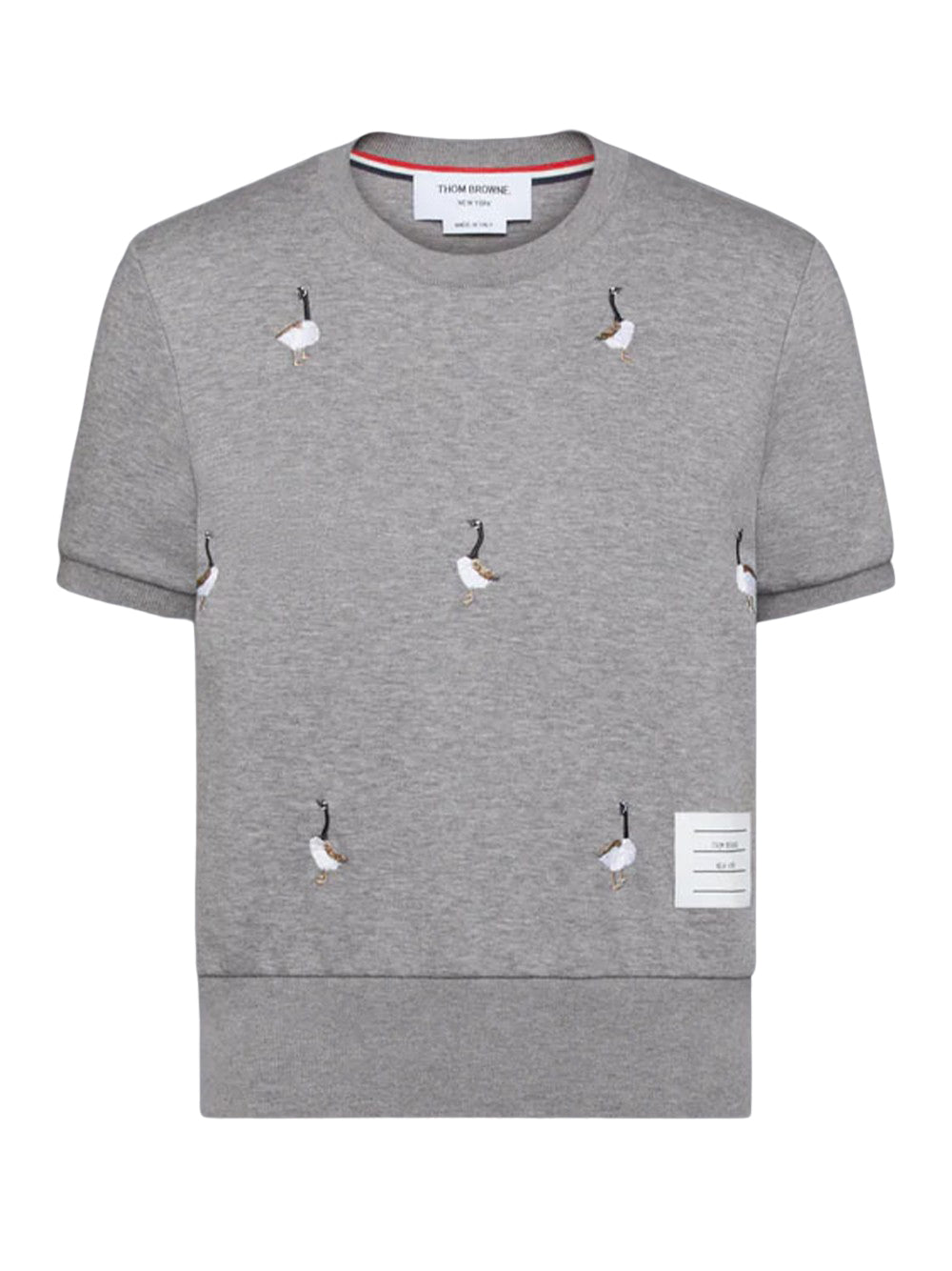 Cotton Milano Geese Tee Light Grey