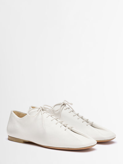 Souris Flat Classic Derbies White