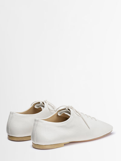 Souris Flat Classic Derbies White