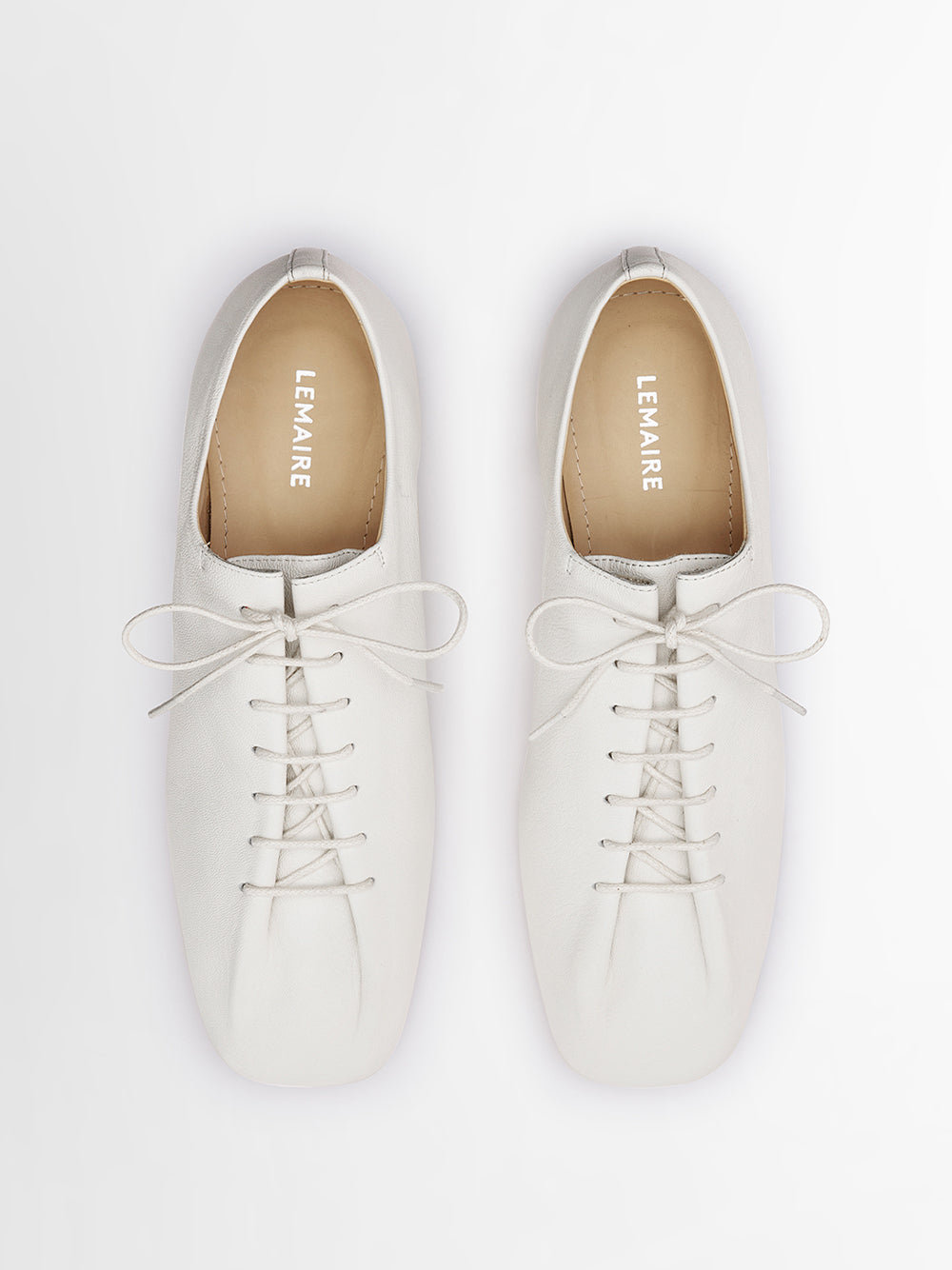 Souris Flat Classic Derbies White