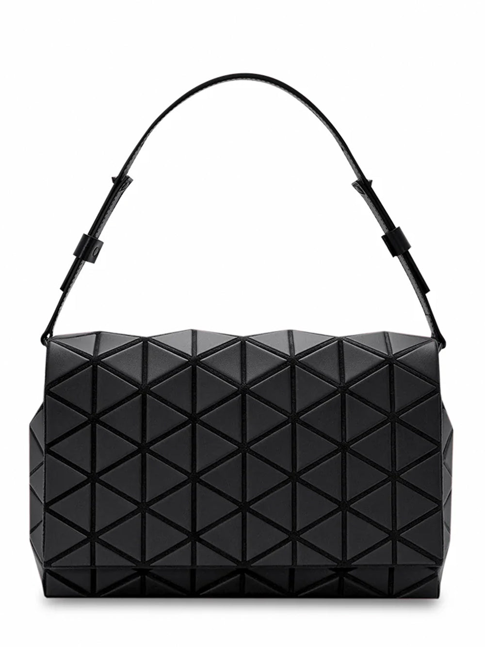 FOSSETTE Shoulder Bag (Large) (Matte Black)