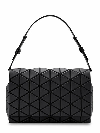 FOSSETTE Shoulder Bag (Large) (Matte Black)