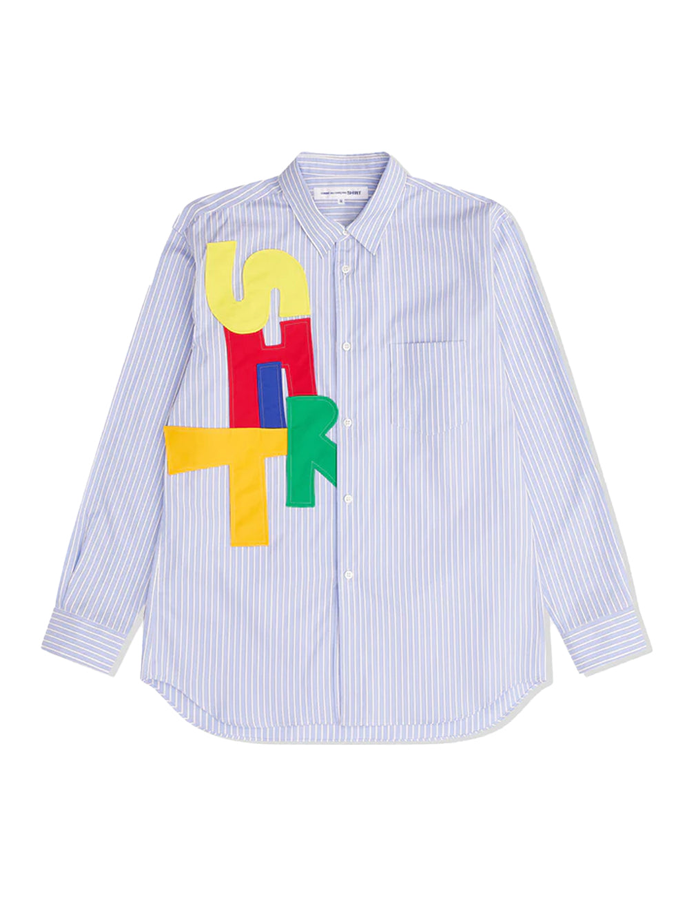 Men's 'Shirt' Pinstripe Shirt Blue