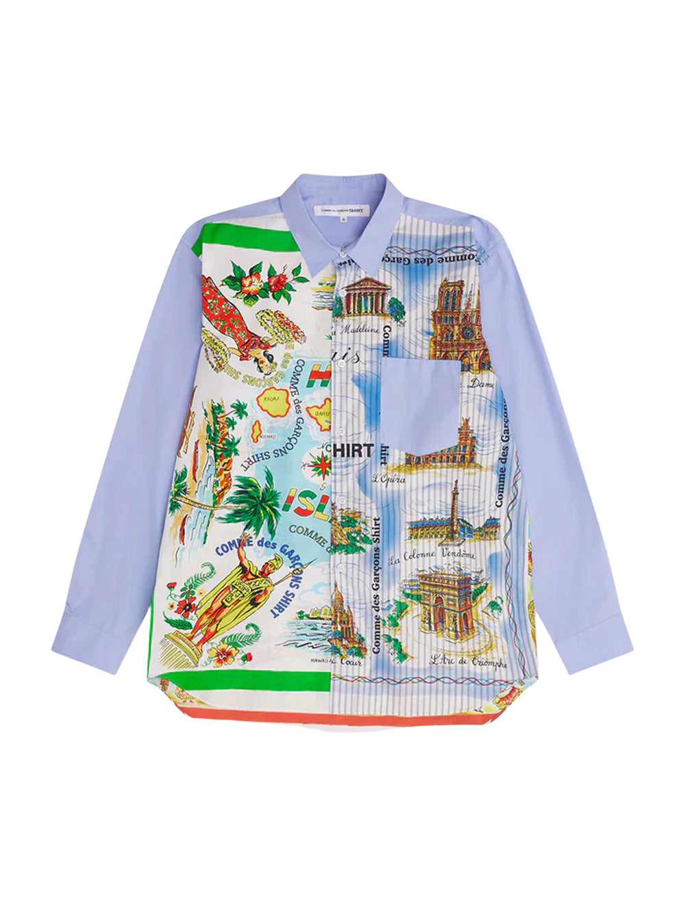 Men's Vacation Shirt Blue