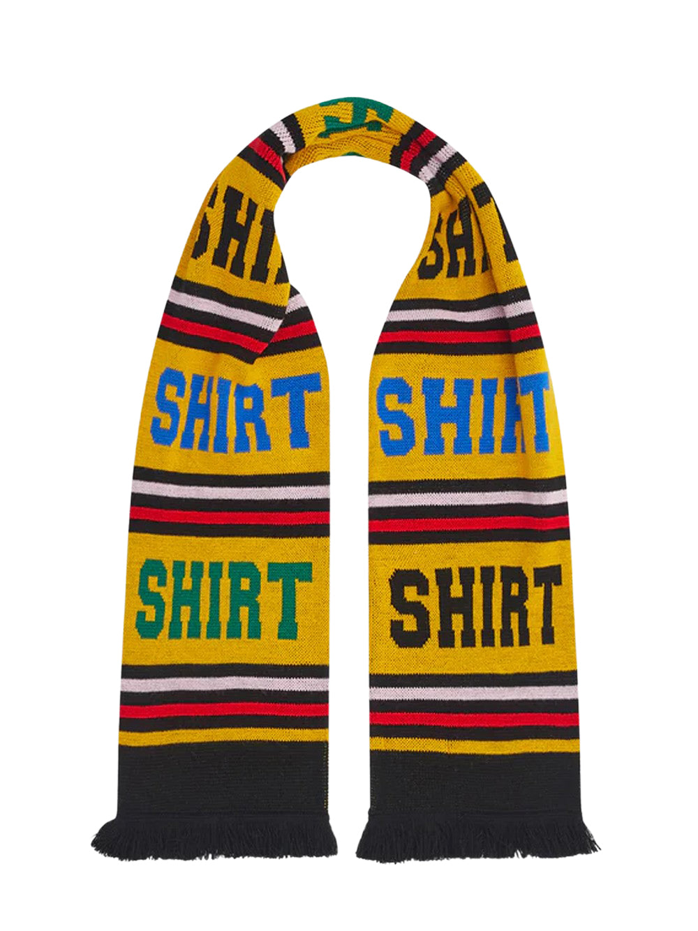 Football Scarf Yellow/Black