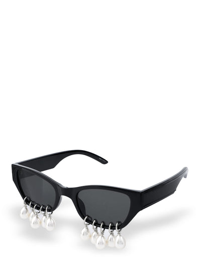 Tears Cat Eye Sunglasses Black