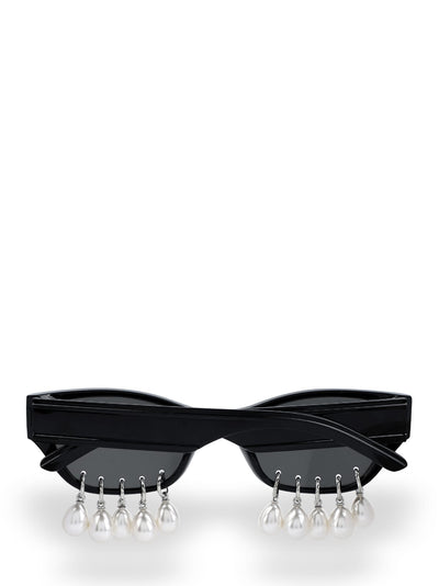 Tears Cat Eye Sunglasses Black