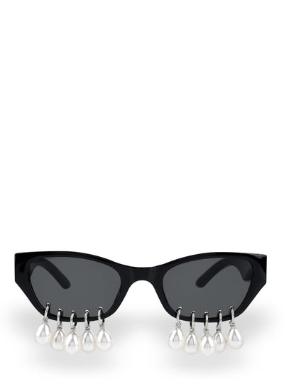 Tears Cat Eye Sunglasses Black