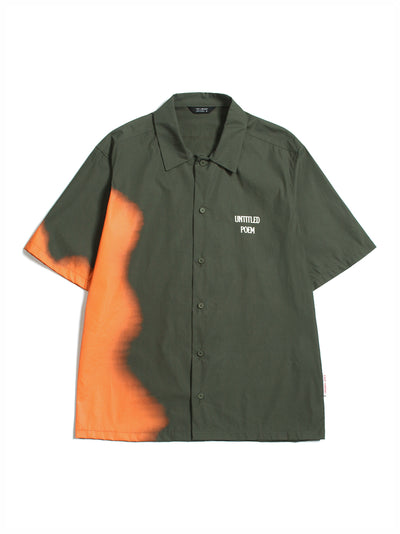 Faded Poem (Camp Shirt) (Forest)