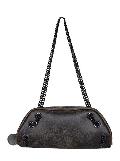 Falabella Bowling Shoulder Bag (Aged Mud)
