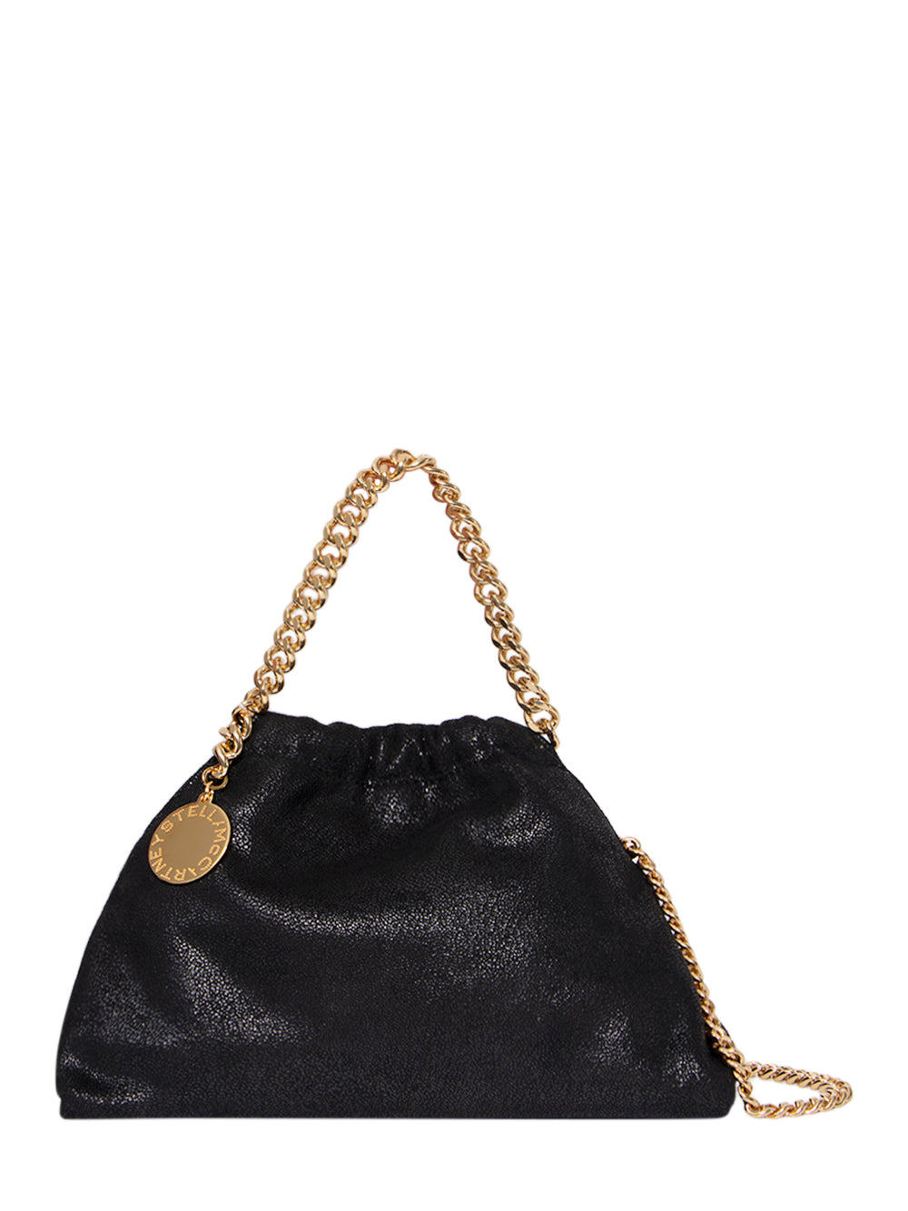 Falabella Drawstring Crossbody Bag (Black)