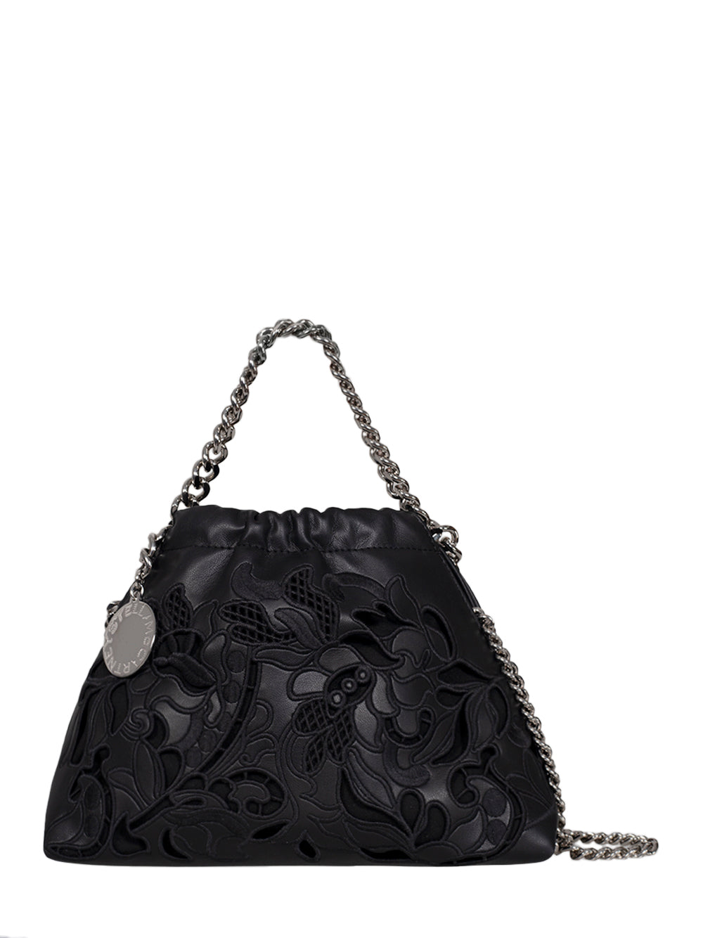 Falabella Drawstring Crossbody Bag (Black)