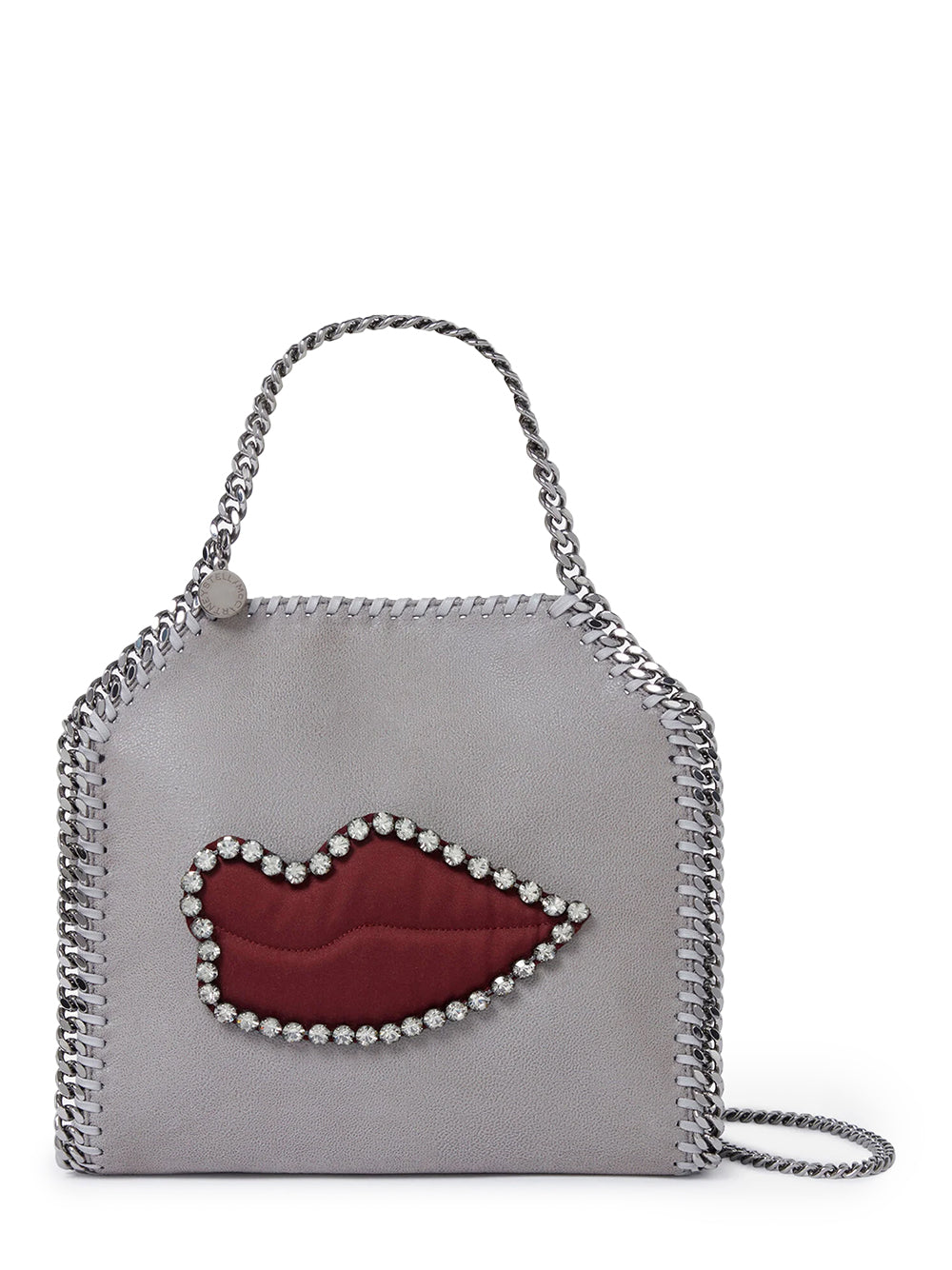 Falabella Lips Mini Tote Bag (Grey)