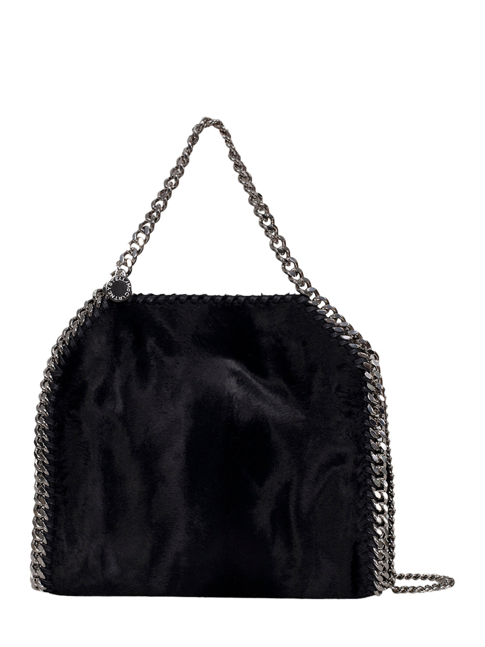 Falabella Mini Tote Bag (Brushed Black)